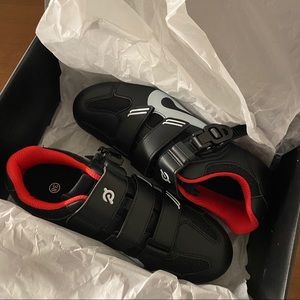 Brand new peloton size 38 cycling shoes